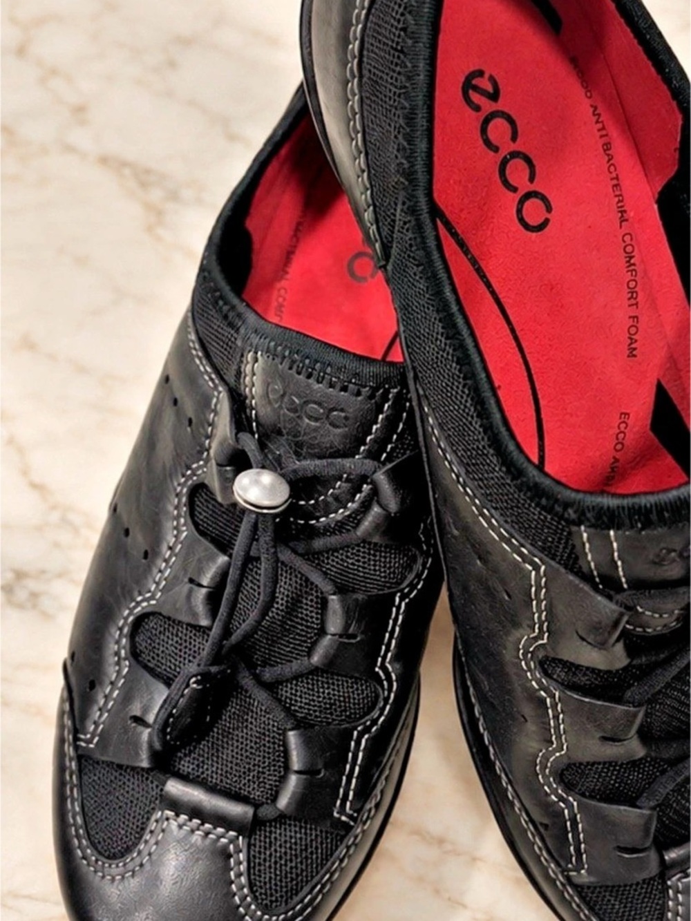 ECCO Black Sneakers, woman.